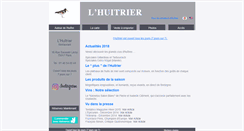 Desktop Screenshot of huitrier.fr